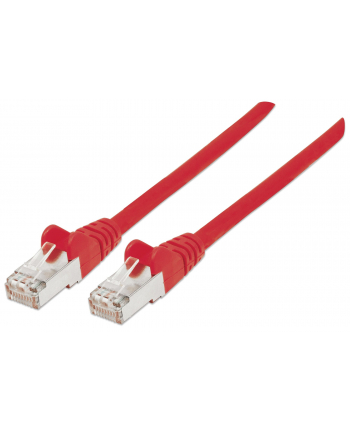 PatchCord 100% miedź Intellinet Cat.6a LSOH/LSZH S/FTP, 7,5m, czerwony nr 2