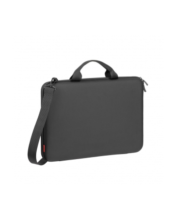 Etui do notebooka 14'' RIVACASE Antishock, twarde, z uchwytami i paskiem, z materiału wodoodpornego, czarne nr 1