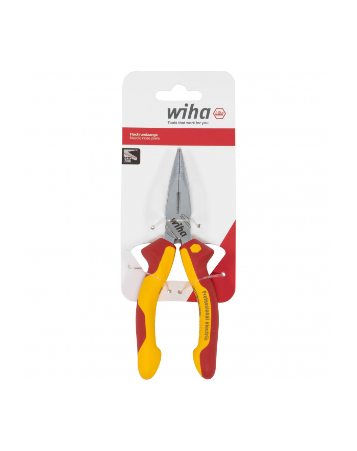 Wiha Szczypce Półokrągłe Professional Electric Z Ostrzem Prostym 27422 główny