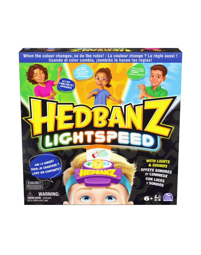 Hedbanz Lightspeed 6068653 p5 Spin Master główny
