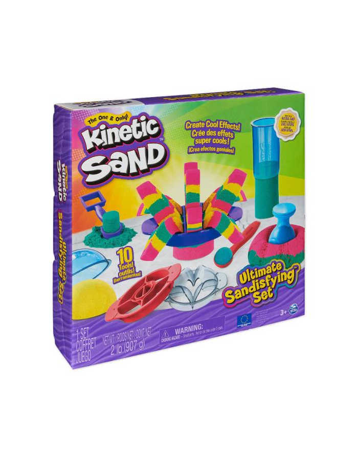 Kinetic Sand - satysfakcjonujący zestaw 6067345 p4 Spin Master główny