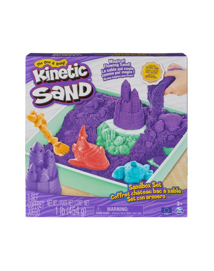 Kinetic Sand - zestaw piaskownica 6067800 p6 Spin Master główny
