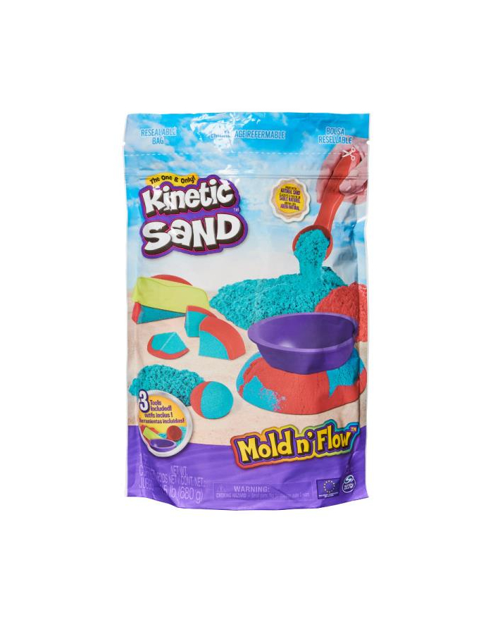 Kinetic Sand - Dwukolorowy piasek kinetyczny z akcesoriami 6067819 p4 Spin Master główny