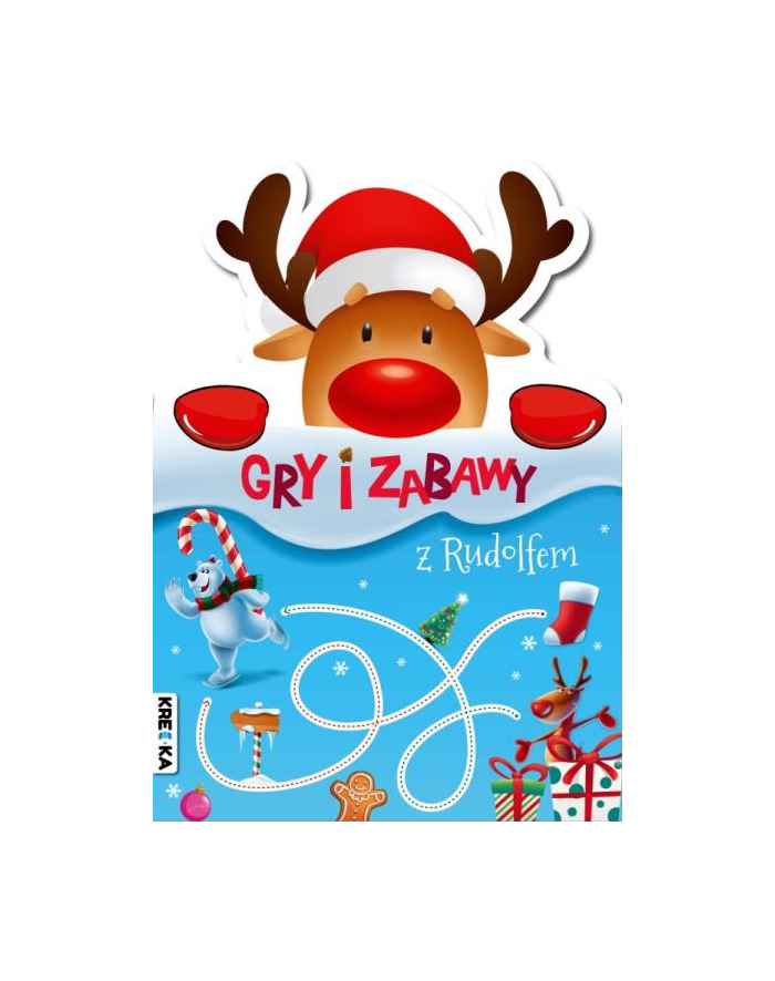 booksandfun Książeczka Gry i zabawy z Rudolfem główny