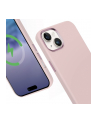crong Etui Color Cover LUX Magnetic iPhone 15 Plus MagSafe Różowe - nr 2