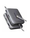 axagon HMC-5HL Wieloportowy hub 2x USB-A, 4K HDMI, GLAN, USB 3.2 Gen 1, PD 100W, 15cm USB-C kabel - nr 15