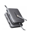 axagon HMC-5HL Wieloportowy hub 2x USB-A, 4K HDMI, GLAN, USB 3.2 Gen 1, PD 100W, 15cm USB-C kabel - nr 17
