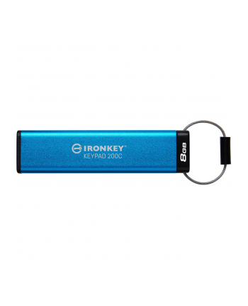 kingston Pendrive 8GB IronKey Keypad 200 FIPS140-3 Lvl3 AES-256