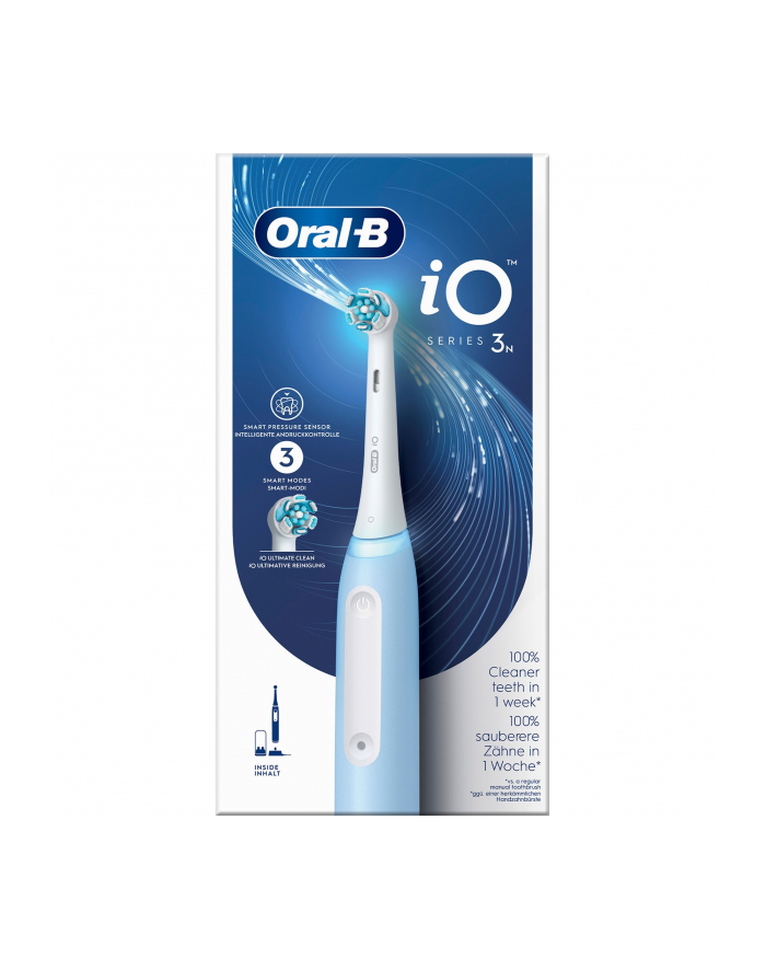 Szczoteczka magnetyczna Braun OralB iO 3N Ice Blue główny