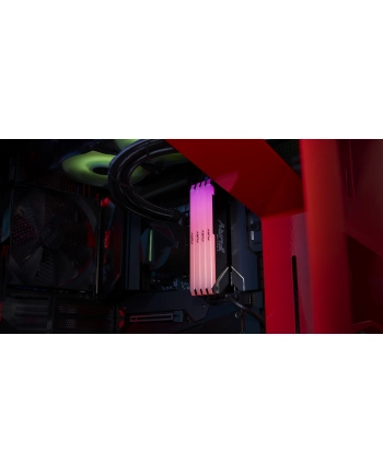 Pamięć DDR4 Kingston Fury Beast RGB 128GB (4x32GB) 3200MHz CL16 1,35V czarna