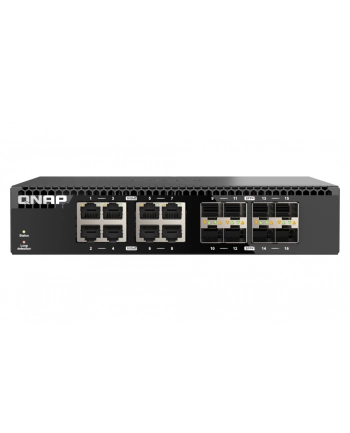 Switch niezarządzalny QNAP QSW-3216R-8S8T 8x 10GbE RJ45 8x 10GbE SFP+