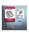 axagon HMC-5HL Wieloportowy hub 2x USB-A, 4K HDMI, GLAN, USB 3.2 Gen 1, PD 100W, 15cm USB-C kabel - nr 15