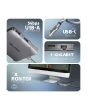 axagon HMC-5HL Wieloportowy hub 2x USB-A, 4K HDMI, GLAN, USB 3.2 Gen 1, PD 100W, 15cm USB-C kabel - nr 43