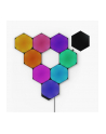 Nanoleaf Shapes Hexagons Ultra Black Starter Kit 9 paneli czarny (NL42-0102HX-9PK) - nr 15