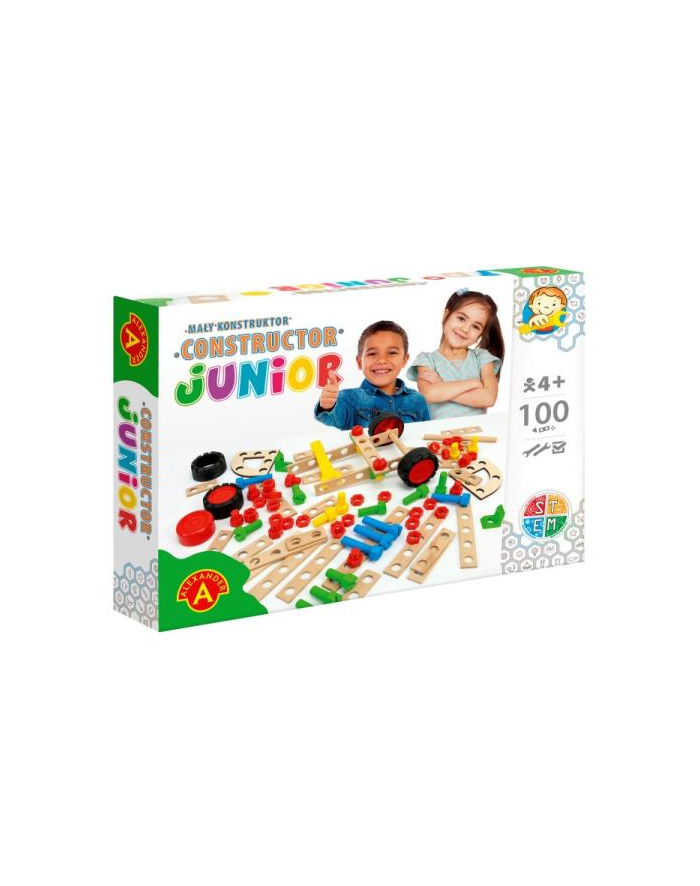 Mały Konstruktor Junior 100 elementów 2562 ALEXAND-ER główny