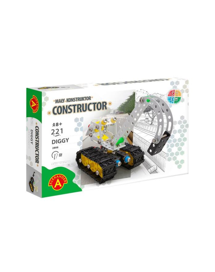 Mały Konstruktor DIGGY 221 elementów 2808 ALEXAND-ER główny