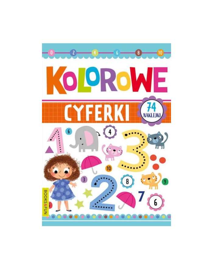 booksandfun Książeczka Kolorowe cyferki główny