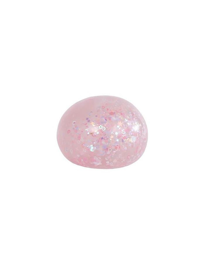 hipo Piłka XXL brokat kwiatek do ściskania 9cm 621529 główny