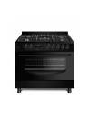 ravanson Kuchnia gazowo-elektryczna 90 cm KWGE-K90 Cheff Modern Black - nr 1