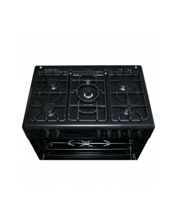 ravanson Kuchnia gazowo-elektryczna 90 cm KWGE-K90 Cheff Modern Black