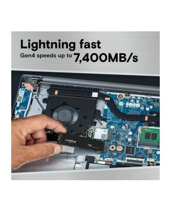crucial Dysk T500 500GB M.2 NVMe2280 PCIe 4.0  7200/5700 nr 2