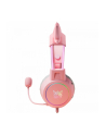 onikuma Słuchawki gamingowe X15 PRO Buckhorn różowe (przewodowe) - nr 3