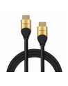 qoltec Kabel HDMI v2.1 Ultra High Speed 8K | 60Hz | 28AWG | 3m Złoty - nr 2