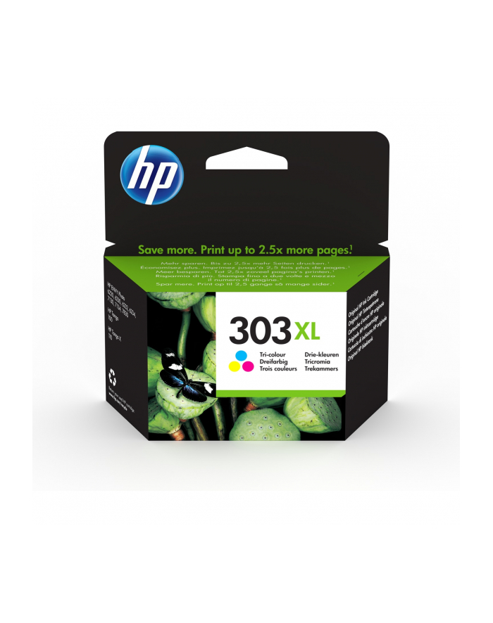 hp inc. Tusz nr 303XL T6N03AE trójkolorowy główny