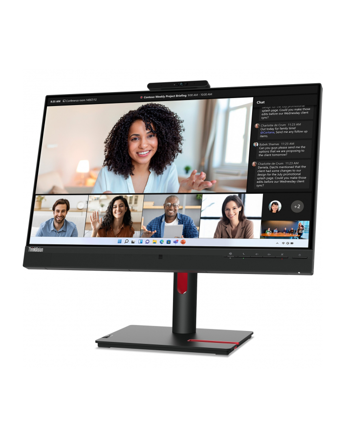 lenovo Monitor 23.8 cala ThinkVision T24mv-30 FHD 63D7UAT3(wersja europejska) główny