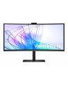 samsung Monitor 34 cale LS34C652VAUXEN VA 3440x1440 UWQHD 21:9 1xHDMI 1xDP 1xUSB-C (90W) 2xUSB 3.0 LAN (RJ45) 5ms HAS Webcam głośniki zakrzywiony 3yrs on-site - nr 30