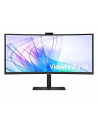 samsung Monitor 34 cale LS34C652VAUXEN VA 3440x1440 UWQHD 21:9 1xHDMI 1xDP 1xUSB-C (90W) 2xUSB 3.0 LAN (RJ45) 5ms HAS Webcam głośniki zakrzywiony 3yrs on-site - nr 76