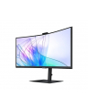 samsung Monitor 34 cale LS34C652VAUXEN VA 3440x1440 UWQHD 21:9 1xHDMI 1xDP 1xUSB-C (90W) 2xUSB 3.0 LAN (RJ45) 5ms HAS Webcam głośniki zakrzywiony 3yrs on-site - nr 82