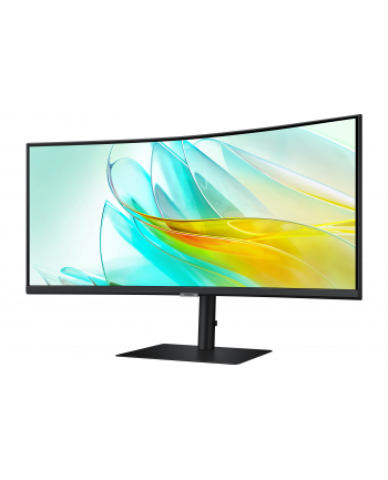 samsung Monitor 34 cale LS34C652UAUXEN VA 3440x1440 UWQHD 21:9 1xHDMI 1xDP 1xUSB-C(90W) 3xUSB 3.0 LAN (RJ45) 5ms 100Hz HAS+PIVOT zakrzywiony głośniki 3Y OS