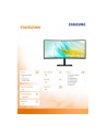 samsung Monitor 34 cale LS34C652UAUXEN VA 3440x1440 UWQHD 21:9 1xHDMI 1xDP 1xUSB-C(90W) 3xUSB 3.0 LAN (RJ45) 5ms 100Hz HAS+PIVOT zakrzywiony głośniki 3Y OS - nr 8