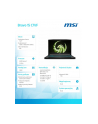 msi Notebook Bravo 15 C7VF-249XPL   nOS/R7-7735HS/16GB/1TB/RTX4060/15.6 - nr 20