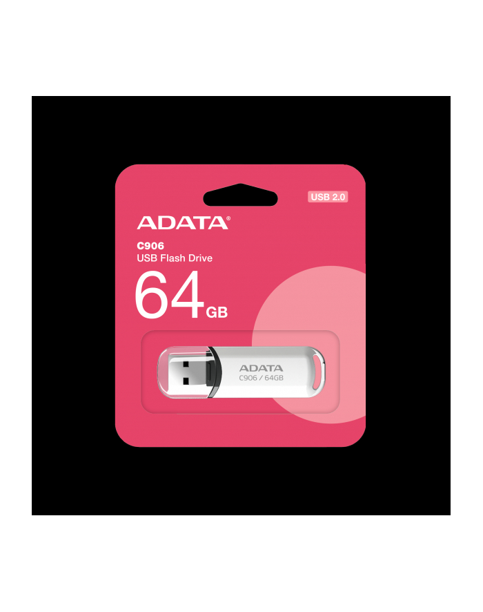 adata Pendrive C906 64GB USB2.0 biały główny