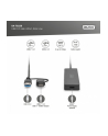 digitus Hub USB 3.0/Koncentrator 4-portowy SlimLine USB A + adapter USB-C 1,2m 5Gbps, złącze zasilania USB-C - nr 2