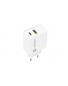 natec Ładowarka sieciowa Ribera 1x USB-A + 1x USB-C 20W Biała - nr 11