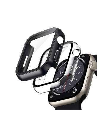 crong Etui ze szkłem Hybrid Watch Case Apple Watch 40mm Clear