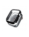 crong Etui ze szkłem Hybrid Watch Case Apple Watch 45mm Carbon - nr 1