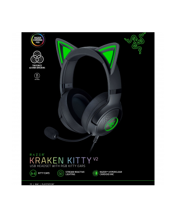 Razer Kraken Kitty V2 Black (RZ0404730100R3M1)