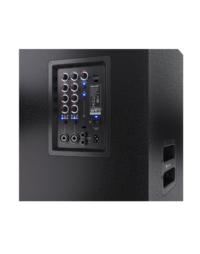 Sharp SumoBox Pro CP-LS200 Czarny główny