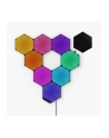 Nanoleaf Shapes Hexagons Ultra Black Starter Kit 9 paneli czarny (NL42-0102HX-9PK) - nr 6