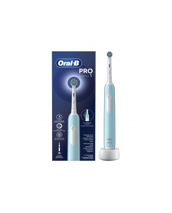 Oral-B Pro Series 1 Caribbean Blue Cross Action błękitny