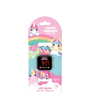 Zegarek LED z kalendarzem Sweet Dreams KL11606 Kids Euroswan