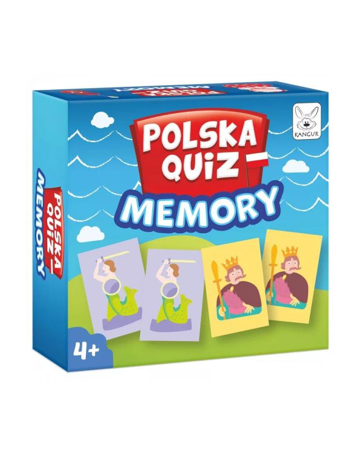 Polska Quiz Memory 4+ gra Kangur główny