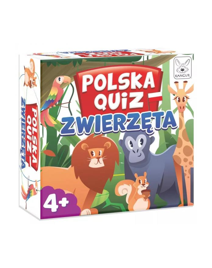 Polska Quiz Zwierzęta 4+ gra Kangur główny