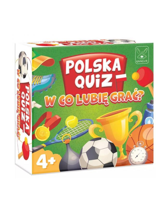 Polska Quiz W co lubię grać? 4+ gra Kangur główny