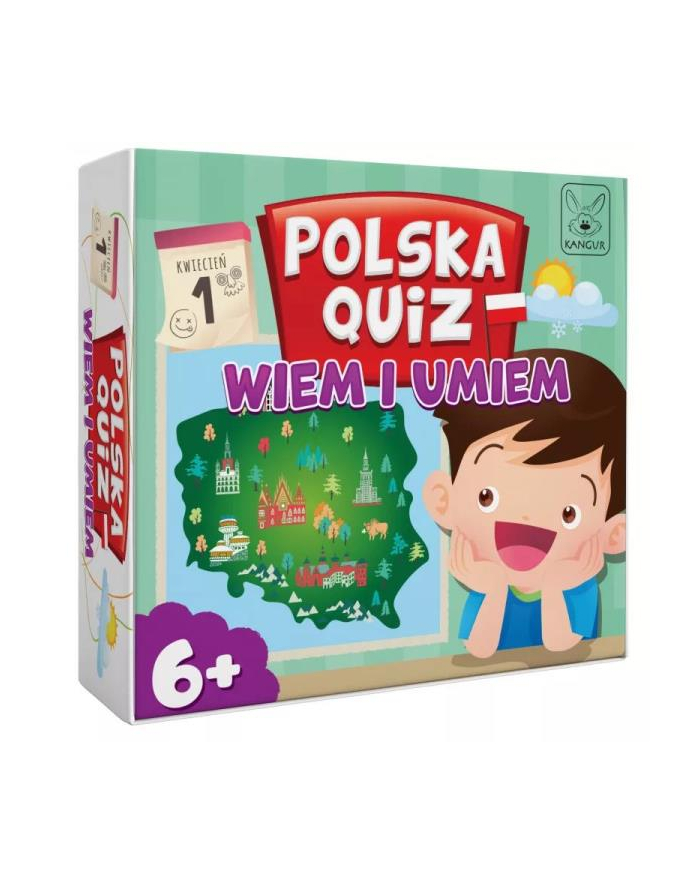 Polska Quiz Wiem i umiem 6+ gra Kangur główny