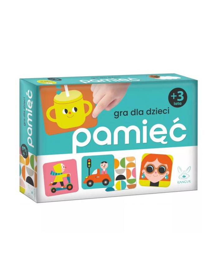 Gra dla dzieci. Pamięć 3+ gra Kangur główny